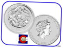 【極美品/品質保証書付】 アンティークコイン コイン 金貨 銀貨 [送料無料] 2012 Lunar Dragon 2 oz Silver, Series II, Australia -- Roll of 5 Coins