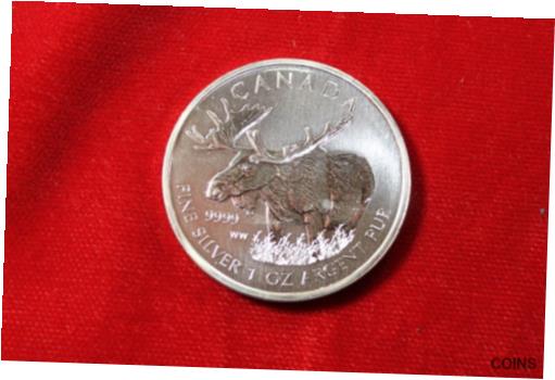 ڶ/ʼݾڽա ƥ    [̵] 2012 CANADA Silver Moose 1oz F...