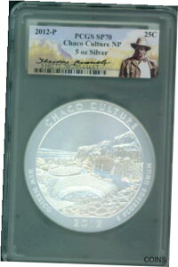 2012-P チャコ カルチャー NP ATB 5 オンスシルバー PCGS SP70 セオドア・ルーズベルト SP-702012-P CHACO CULTURE NP ATB 5 OZ. SILVER PCGS SP70 Theodore Roosevelt SP-70