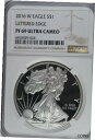 yɔi/iۏ؏tz AeB[NRC  2016 W Silver American Eagle Proof - Lettered Edge 30th Ann NGC PF69 Ultra Cameo [] #sot-wr-012474-2477