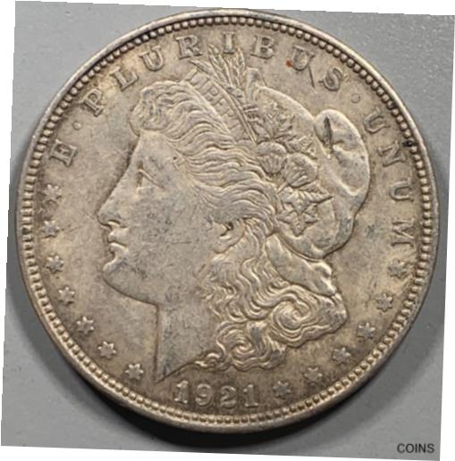 【極美品/品質保証書付】 アンティークコイン コイン 金貨 銀貨 送料無料 1921 D Morgan Silver Dollar - Sons of Texas Coins