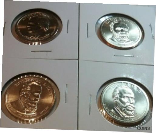 yɔi/iۏ؏tz AeB[NRC RC   [] 2011 All 4 Presidential D Dollars - BU - 4 Coins - Uncirculated