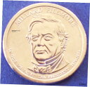 2010-D UNC 大統領ゴールデン ダラー コイン ミリヤード フィルモア、新造幣局ロールより2010-D UNC Presidential Golden Dollar Coin Milliard Fillmore, From New Mint Roll(3)