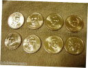 2007- 2008 D 大統領ドルコイン 8 コインズ デンバー BU2007- 2008 D PRESIDENTIAL DOLLAR COINS 8 COINS DENVER BU(3)