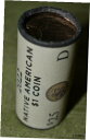 2022 D ネイティブ アメリカン ドル コイン ミント ロール UNC (イーリー S パーカー)2022 D Native American Dollar Coin Mint Roll UNC (Ely S Parker)