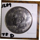 1978 - D 造幣局 - アイゼンハワー「アイク」 $1 コイン - USD - ロット番号 12891978 - D Mint - Eisenhower