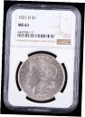 yɔi/iۏ؏tz AeB[NRC RC   [] 1921 D Morgan Dollar NGC MS61 Silver $1 Denver Mint 111