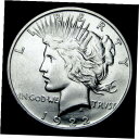 【極美品/品質保証書付】 アンティークコイン コイン 金貨 銀貨 送料無料 1922-D Peace Dollar Silver ---- Gem BU Coin ---- V705