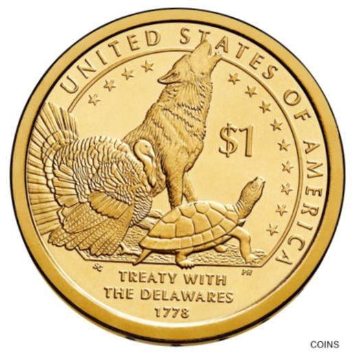 【極美品/品質保証書付】 アンティークコイン 金貨 2013 D Sacagawea Native American Gold Dollar Mint Uncirculated 送料無料 gof-wr-012485-911