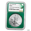 yɔi/iۏ؏tz AeB[NRC RC   [] 2017 American Silver Eagle MS-69 NGC (Green Holder) - SKU#261416