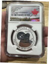 2017 NGC カナダ $2 シルバー オオツノヒツジ 3/4 オンス リバース プルーフ PF69、送料無料2017 NGC Canada $2 Silve...