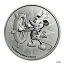 ڶ/ʼݾڽա ƥ    [̵] 1 oz .999 Fine Silver Bullion Disney MICKEY MOUSE STEAMBOAT WILLIE Coin 2017