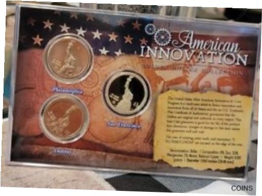 ڶ/ʼݾڽա ƥ    [̵] American Innovation Golden Dollar Collection 3 Coins P D &S - Maryland