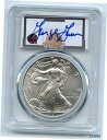  アンティークコイン コイン 金貨 銀貨  2021 (P) $1 Emergency Issue American Silver Eagle PCGS MS70 FDOI George Gervin