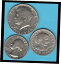 【極美品/品質保証書付】 アンティークコイン 硬貨 3 Coin Set - 1976 Bicentennial Quarter & Half Dollar & 1979 SBA Dollar - C Scans [送料無料] #ocf-wr-012510-2243