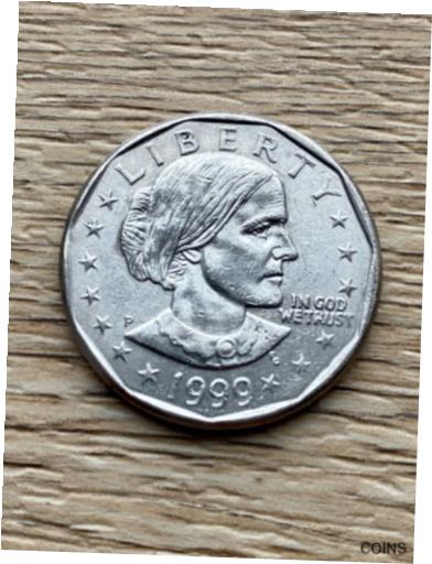 yɔi/iۏ؏tz AeB[NRC d 1999-P Susan B Anthony Liberty $1- One Dollar Coin Circulated [] #ocf-wr-012510-2782