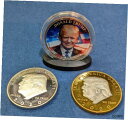 yɔi/iۏ؏tz AeB[NRC RC   [] DONALD TRUMP 3 COIN SET 45th President Official Legal Tender One Dollar Coin