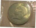 1971-S アイゼンハワー シルバー ダラー COA unc コイン付き1971-S Eisenhower Silver Dollar with COA unc Coin(3)