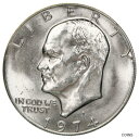 yɔi/iۏ؏tz AeB[NRC RC   [] 1974 D Eisenhower Dollar Choice BU Ike US Mint Coin