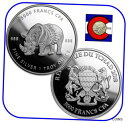 2018 チャド マンダラ サイ 1 オンス プルーフライク銀貨 カプセル付き2018 Chad Mandala Rhino 1 oz Proof-Like Silver Coin w capsule|詳細画像