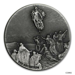 2018 2 オンス銀貨 - 聖書シリーズ (キリストの昇天) - SKU#1601892018 2 oz Silver Coin - Biblical Series (Ascension of Christ) - SKU#160189