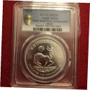 2018 南アフリカ シルバー 1オンス クルーガーランド グレート ウォール プライヴィ PCGS MS 70 #27502018 South Africa Silver 1oz Krugerrand Great Wall Privy PCGS MS 70 #2750(3)