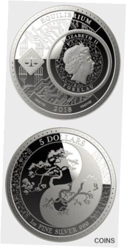  アンティークコイン コイン 金貨 銀貨  Equilibrium 2018 - Bullion - Silver Coin - Pressburg Mint