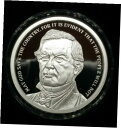 【極美品/品質保証書付】 アンティークコイン コイン 金貨 銀貨 送料無料 1oz Millard Fillmore Proof Presidents 13 Silver Shield Group POTUS In Hand