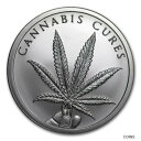 yɔi/iۏ؏tz AeB[NRC RC   [] 2 oz silver cannabis cures Silver Shield BU COA .999 Pure Limited Mini Mintage!