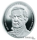 【極美品/品質保証書付】 アンティークコイン コイン 金貨 銀貨 送料無料 2018 1 oz Proof Millard Fillmore - ULTRA RARE - COA 126 - Silver Shield SSG