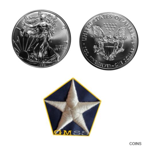 yɔi/iۏ؏tz AeB[NRC RC   [] 2018 1 Oz Silver American Eagle BU .999 fine Silver $1 Dollar Coin Superb GEM