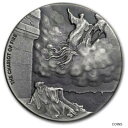  アンティークコイン コイン 金貨 銀貨  2018 2 oz Chariot of Fire Biblical Series Silver Coin