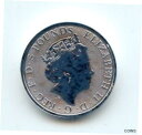 【極美品/品質保証書付】 アンティークコイン コイン 金貨 銀貨 [送料無料] 2019 5 Pounds U.K. Falcon of the Plantagenets 2 Troy OZ 9999 Fine Silver Coin BU