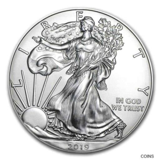 ڶ/ʼݾڽա ƥ  2019 American Silver Eagle 1 oz $1 - BU - Se...