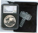楽天金銀プラチナ　ワールドリソース【極美品/品質保証書付】 アンティークコイン 銀貨 2019 Thor 1 Oz Silver NGC MS69 Tuvalu $1 Coin MARVEL Pouch Bag - JN426 [送料無料] #sct-wr-012513-2063