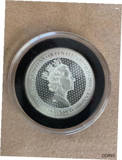 yɔi/iۏ؏tz AeB[NRC RC   [] 2019 1.25 oz St. Helena Rose Crown Guinea .999 Silver BU