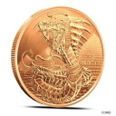 20 エジプト ドラゴン BU 1 オンス銅コイン 2019 ワールド オブ ドラゴンズ コイン #6 USA 派手20 Egyptian Dragon BU ...