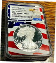 2019-W シルバー イーグル NGC PF70 ウルトラ カメオ フラッグ ラベル スポットなし 最安値 eBay CHN2019-W Silver Eag...