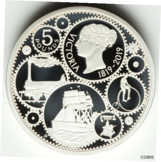 【極美品/品質保証書付】 アンティークコイン コイン 金貨 銀貨 [送料無料] 2019 Queen Victoria Silver Proof 