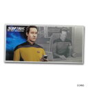  アンティークコイン コイン 金貨 銀貨  2019 Niue 5 gram Silver $1 Note Star Trek Data - SKU#201237