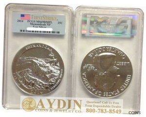 2014 5 オンス シルバー ATB シェナンドー国立公園 コイン PCGS MS69 DMPL FS2014 5 oz Silver ATB Shenandoah National Park Coin PCGS MS69 DMPL FS