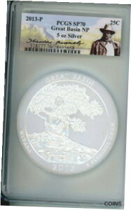 2013-P グレート ベースン NP ATB 5 オンスシルバー PCGS SP70 セオドア・ルーズベルト SP-702013-P GREAT BASIN NP ATB 5 OZ. SILVER PCGS SP70 Theodore Roosevelt SP-70
