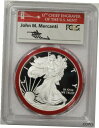 yɔi/iۏ؏tz AeB[NRC RC   [] 2020 S $1 Proof Silver Eagle PCGS PR70 First Day of Issue Mercanti Signature