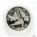 【極美品/品質保証書付】 アンティークコイン コイン 金貨 銀貨 送料無料 2020 Olympic Games Coin Tokyo 1000 Yen Silver Gymnastics SV1000 31.1g 40mm New