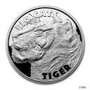 yɔi/iۏ؏tz AeB[NRC RC   [] 2020 Sierra Leone 2 oz Silver ?20 High Relief Big Cats: Tiger - SKU#217329