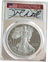 2020W $1 アメリカン シルバー イーグル ジョン ダンロイター PCGS PR70DCAM FDOI 1/3002020W $1 American Si...