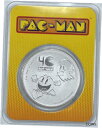 2020 ニウエ $2 パックマン 40 周年記念 2$ コイン 1 オンス .999 ファイン シルバー 密封新品2020 Niue $2 PAC-MAN 40th Anniversary 2$ Coin 1 oz .999 Fine Silver Sealed NEW