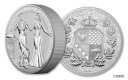 2020 10 マーク アレゴリーズ ゲルマニア & イタリア セクシー レディース 2 オンス .999 シルバー COA & OGP2020 10 Mark...