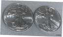 yɔi/iۏ؏tz AeB[NRC RC   [] 2020 & 2021 American Silver Eagle Dollar Bundle - NICE BU Condition