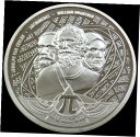  アンティークコイン コイン 金貨 銀貨  2020 SILVER SOLOMON ISLANDS 3 SCIENTISTS (Pi 3.14 DOLLARS) 1 OZ 999 FINE COIN